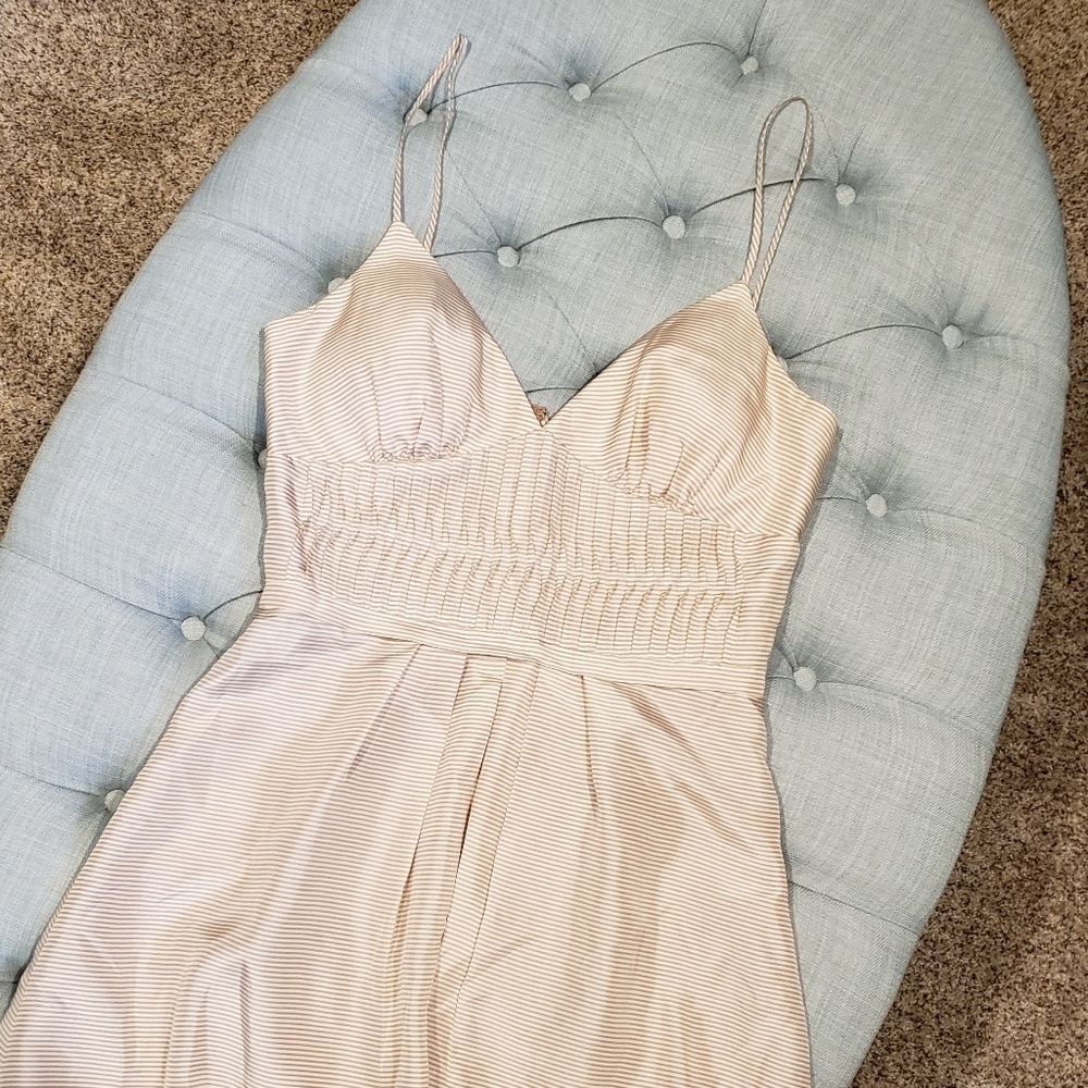 Max & Cleo Silk Spaguetti Strap Dress